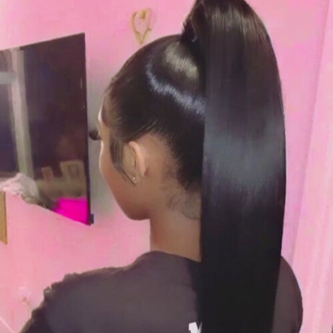 Natural Black Ponytail