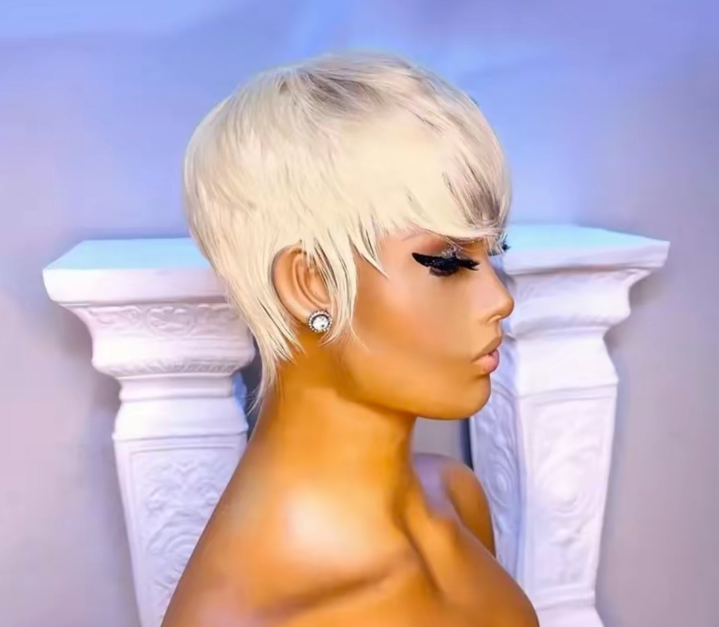 Blonde Short Pixie Cut Wig