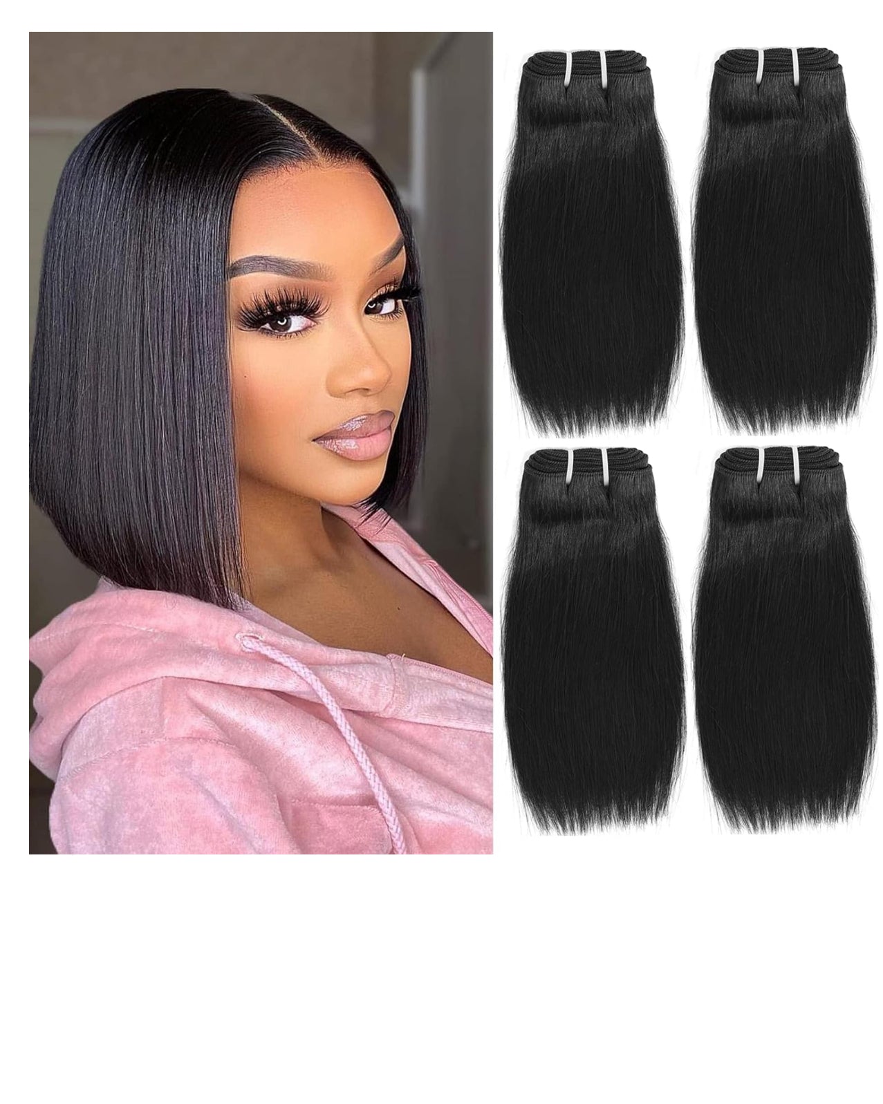 Brazilian Straight Short Length Package Deal