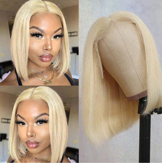 Blonde Straight Bob Wig