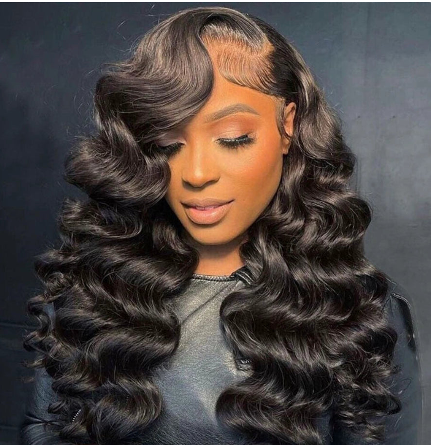 Brazilian Loose Wave Front Lace Wig