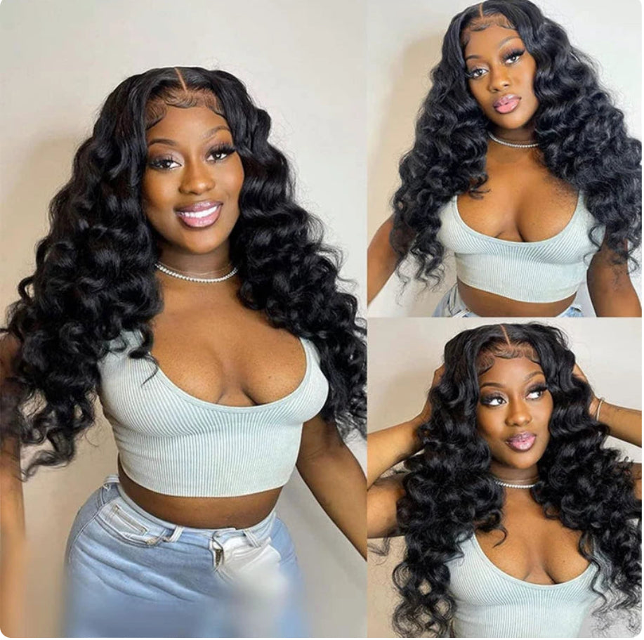 Brazilian Loose Wave Front Lace Wig