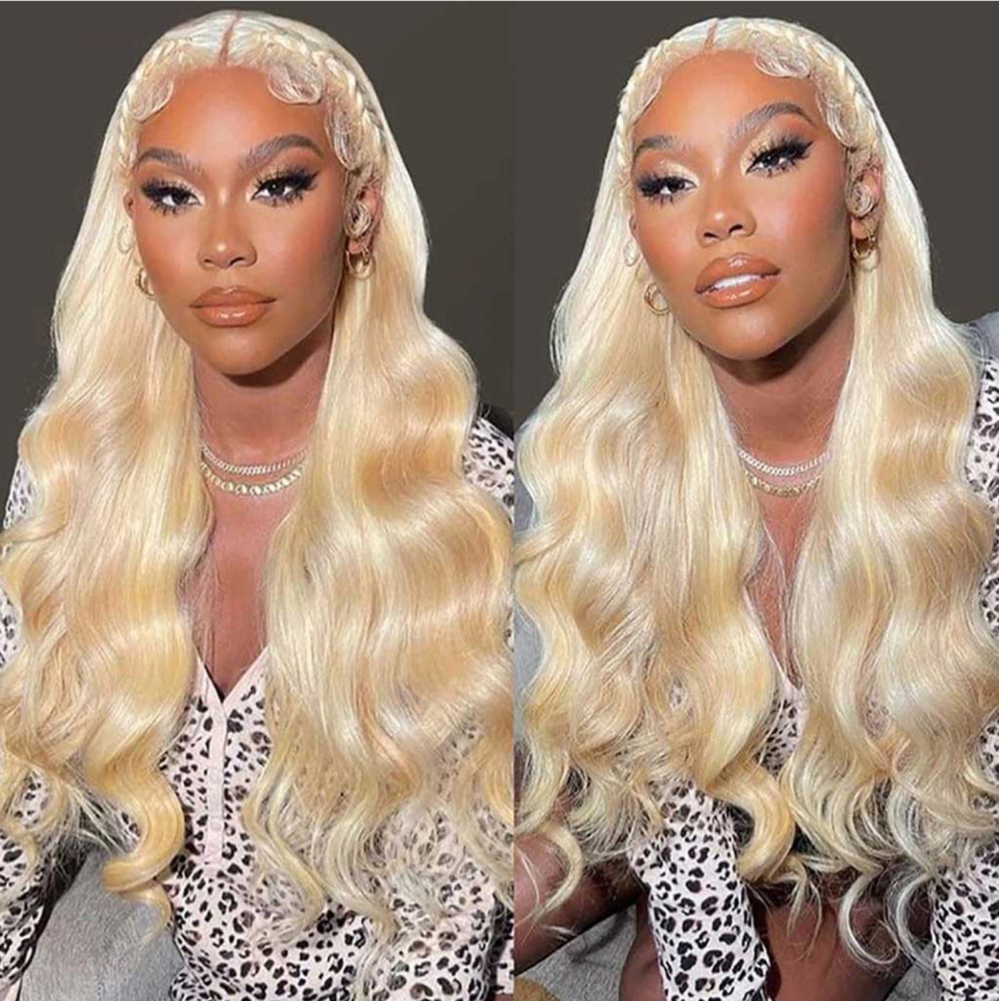 Front Lace Blonde Body Wave Wig