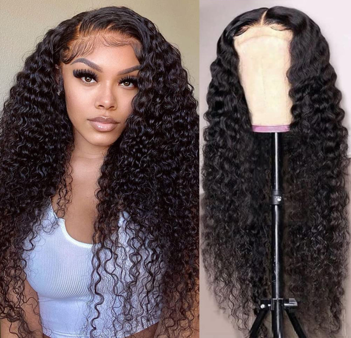 HD Deep Wave Lace Front Wig