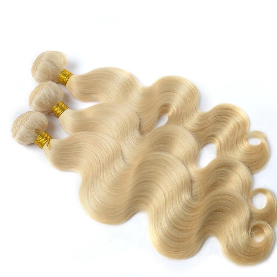 Russian Blonde Body Wave Bundle Deals