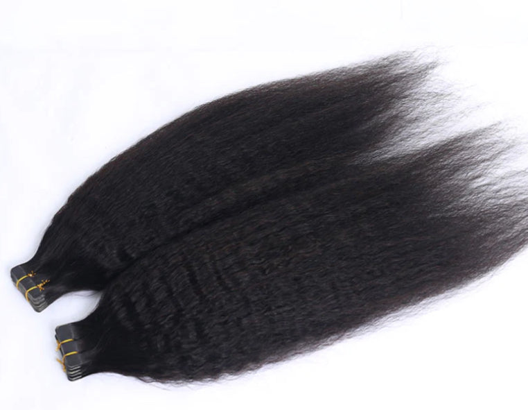 Kinky Straight Tape-In Extensions