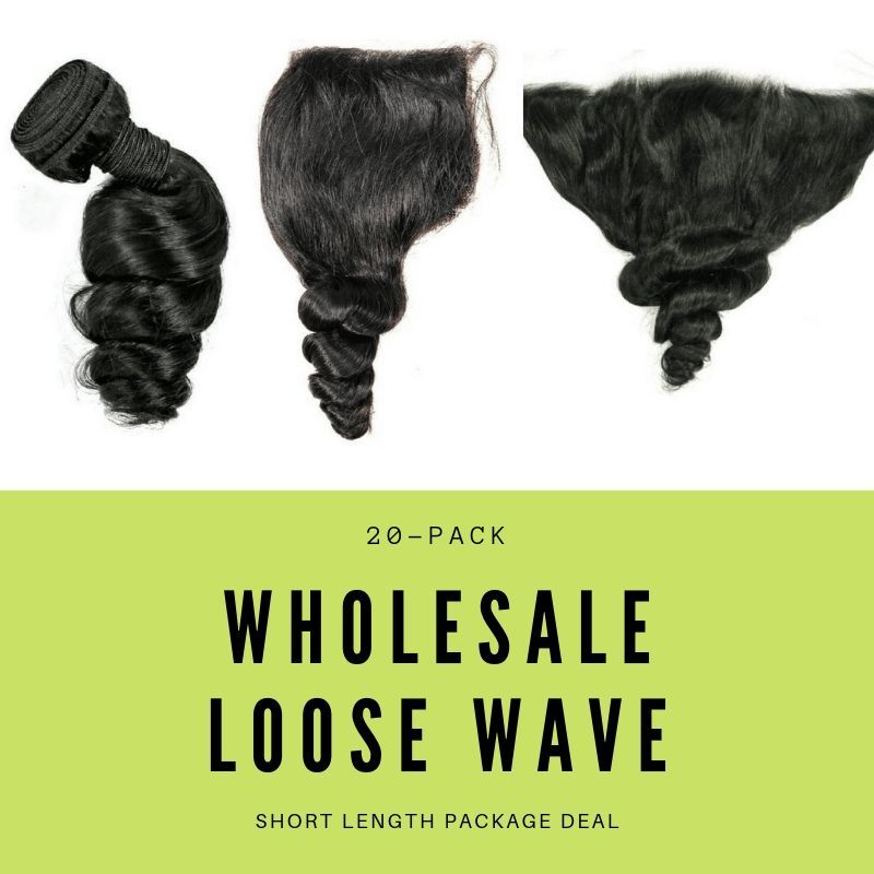 Brazilian Loose Wave Short Length Package Deal